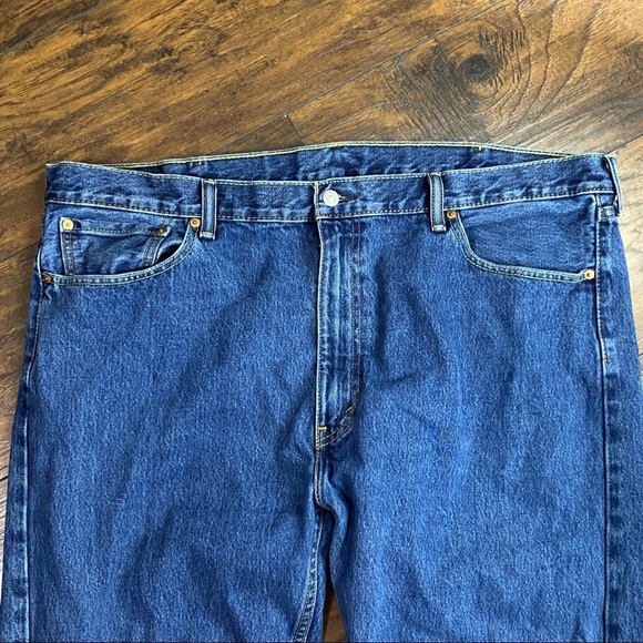 Levi’s 505’s Medium Wash Jeans 44/32 - Picture 3 of 9